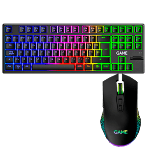 GAME PKM W3 2in1 RGB Wireless - Teclado TKL + Raton Inalambrico - Pack Perifericos - Reacondicionado