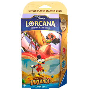 Disney Lorcana: Into the Inklands Mazo Rubí y Zafiro Inglés para Merchandising en GAME.es