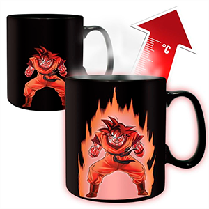 Taza Termosensible 460ml Dragon Ball Z: Goku para Merchandising en GAME.es