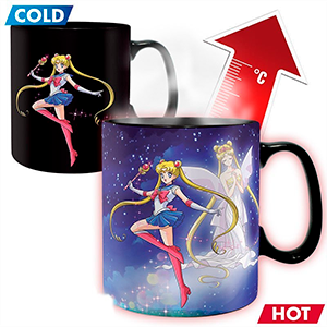 Taza Termosensible 460ml Sailor Moon: Sailor & Chibi