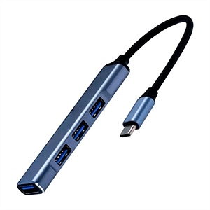 Adaptador multipuerto 4en1 USB-C