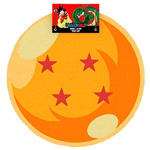 Felpudo Dragon Ball: Bola 4 Estrellas Redondo