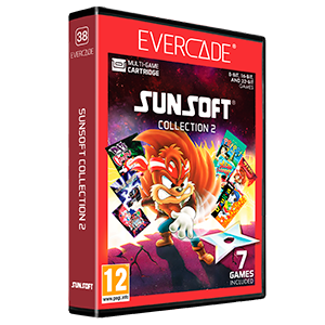 Cartucho Evercade Sunsoft Collection 2
