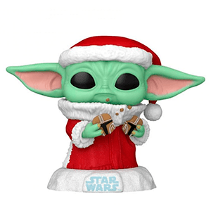 Figura Pop Star Wars The Mandalorian Holidays: Grogu