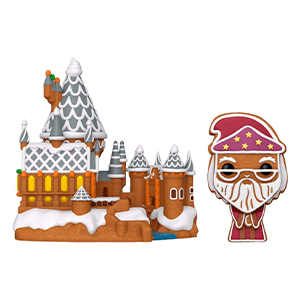 Figura Pop Town Harry Potter: Dumbledore & Hogwarts