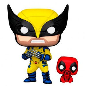 Figura Pop Deadpool 3 Wolverine With Babypool