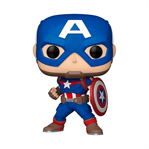 Figura Pop Marvel New Classics: Captain America