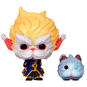 Figura Pop League of Legends Arcane: Heimerdinger con Poro