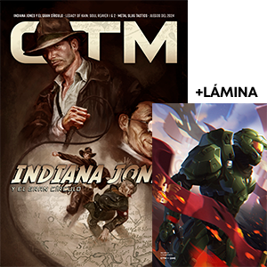 Revista GTM número 109 + lámina exclusiva Halo Infinite + Carta Pixel Forge de Sora Kingdom Hearts III