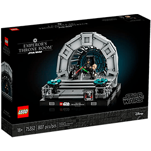 LEGO Star Wars: Diorama Sala del Trono del Emperador 75352