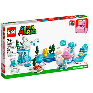 LEGO Super Mario Set de Expansión: Aventura en la Nieve de la Morsik 71417