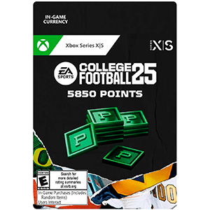 College Football 25 5850 Points Xbox Series X|S