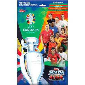 Starter Pack Cartas Match Attax Eurocopa 2024