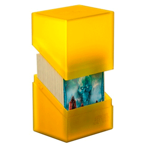 Caja Archivador Ultimated Guard Boulder&trade Deck Case 80+ Estándar Ámbar