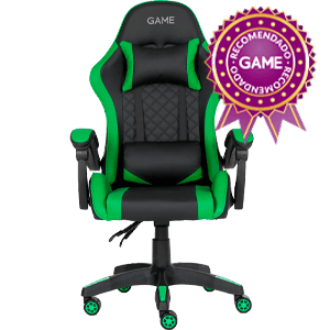 GAME GT1 Negro-Verde - Silla Gaming