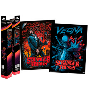 Caja con 2 Pósters Stranger Things