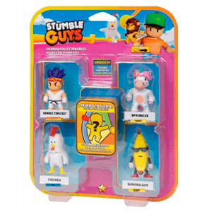 Pack de 5 Figuras Stumble Guys Surtido