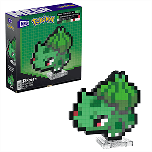 MEGA Pokémon Bloques de Construcción Pixel Art Bulbasaur