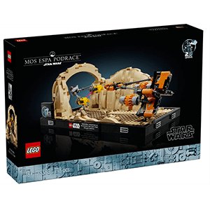 LEGO Star Wars Diorama: Carrera de Vainas de Mos Espa 75380