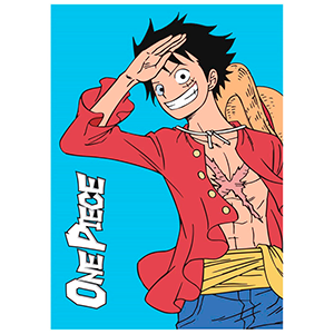 Manta Polar One Piece Monkey D. Luffy One Piece 1 (REACONDICIONADO)