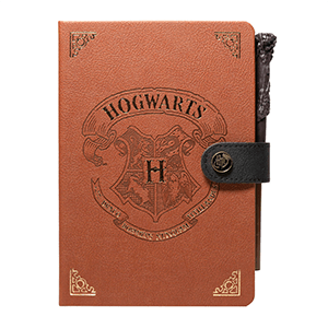 Cuaderno A5 Con Bolígrafo Varita Harry Potter