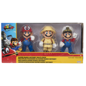 Pack 3 Figuras Super Mario 10cm