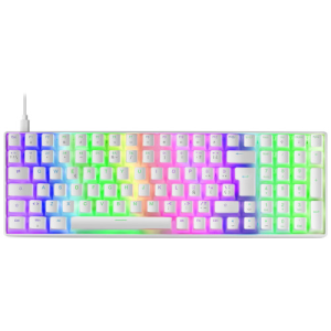 Mars Gaming MKUltra RGB Mecanico Blanco - Teclado Gaming