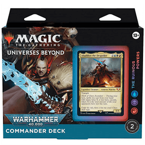 Mazo Commander Magic the Gathering Warhammer 40.000 Surtido Inglés