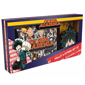 My Hero Academia Set de Cartera y Llavero en Caja