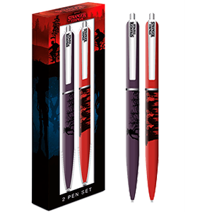 Pack 2 Bolígrafos Premium Stranger Things