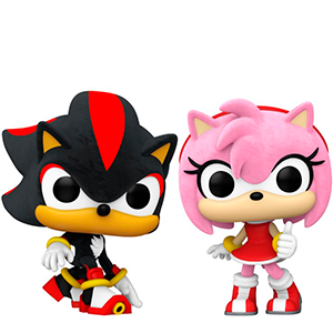 Pack 2 Figuras Pop Sonic: Shadow y Amy Rose