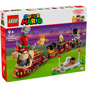 LEGO Super Mario: El tren expreso Bowser 71437 para Merchandising en GAME.es