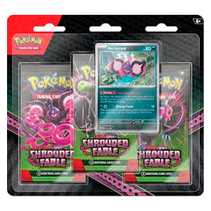 Pack de 3 Sobres Pokemon Scarlet & Violet 6.5 Shrouded Fable (Inglés)