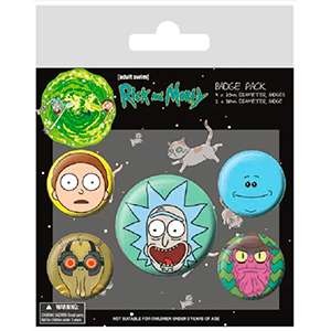 Insignias Rick & Morty