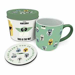 Lata regalo the Mandalorian -Grogu adventure