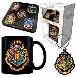 Caja regalo Harry Potter - Colourful crest