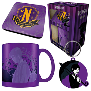 Caja regalo Miércoles deep purple