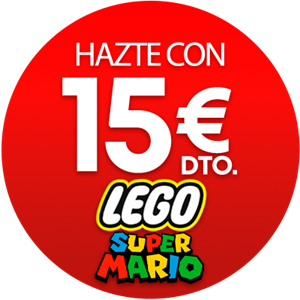 Código Dto. 15€ Figura LEGO Super Mario