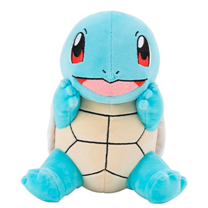 Peluche Pokemon: Squirtle Sentado 8"