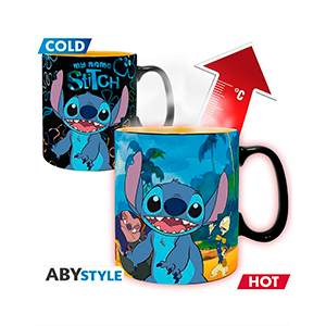 Taza Termosensible 460ml Disney: Stitch