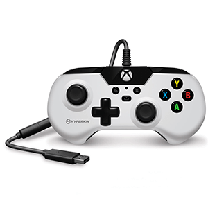 Controller con Cable Hyperkin X91 Blanco -Licencia oficial-