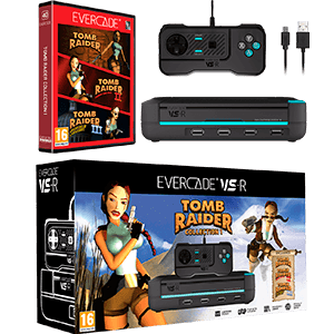 Consola Evercade VS-R + Tomb Raider Collection 1