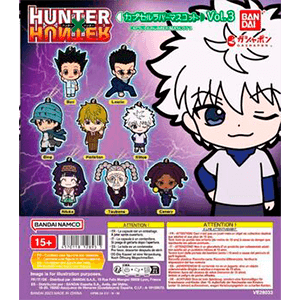 Gashapon Hunterxhunter Capsule Rubber 3