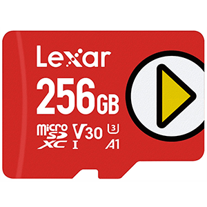 Memoria Lexar 256GB microSDXC UHS-I C10 A1 V30 U3