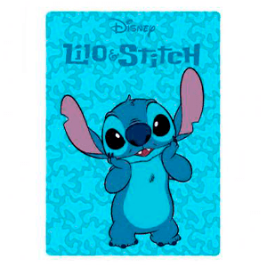 Manta Polar 100cmx140 cm Disney: Stitch (REACONDICIONADO)