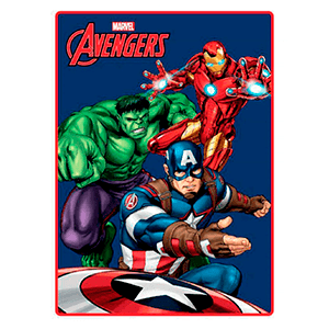 Manta Polar 100cmx140 cm Marvel: Los Vengadores (REACONDICIONADO)