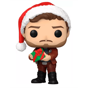 Figura Pop Guardianes de la galaxia Holiday Special: Star Lord (REACONDICIONADO)