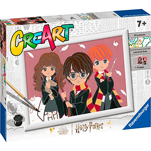 Creart Serie D Licensed - Harry Potter: El Trío Mágico