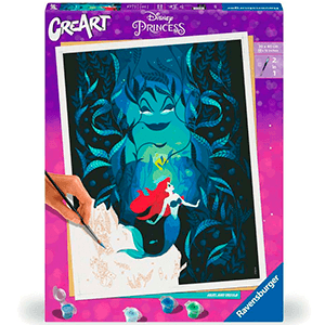 Creart Adulto Serie Premium B - Disney: Arielle Y Ursula