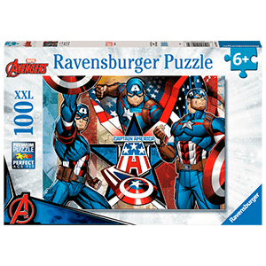 Puzle 100 Pz. Xxl Captain America